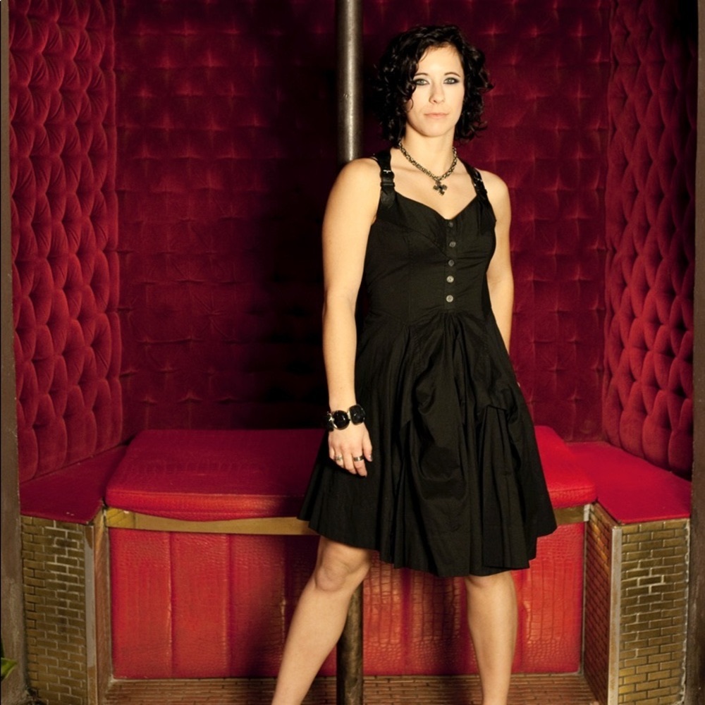 All Saints Black Dress